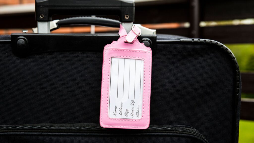 étiquettes de bagage Velartrip
